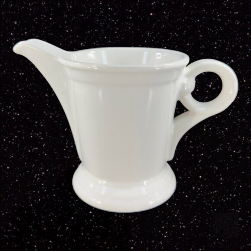 Coronado White by Nancy‎ Calhoun White Pottery Pitcher Creamer Made In Portugal